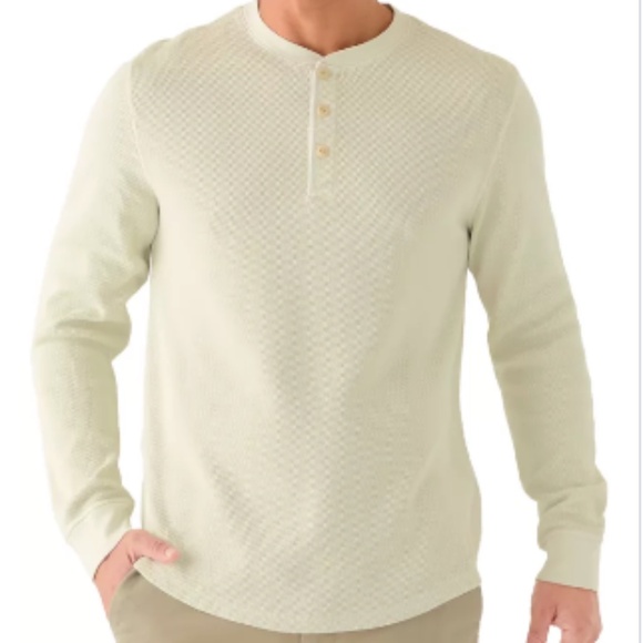 Vineyard Vines Garment-Dyed Waffle Henley Shirt